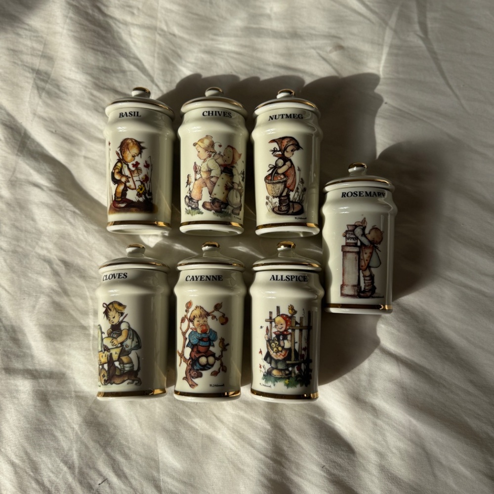 Mj Hummel Spice Jars - 7 - Picture 9 of 9